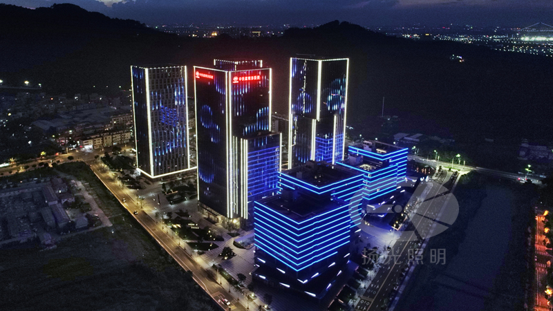 大樓景觀(guān)亮化工程實(shí)景圖